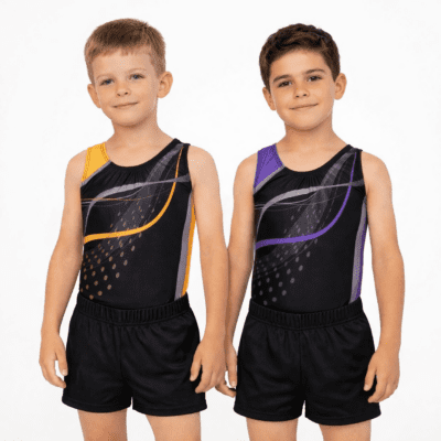 Boys 'Ziggy' Gymnastics Leotard - Shorts also available