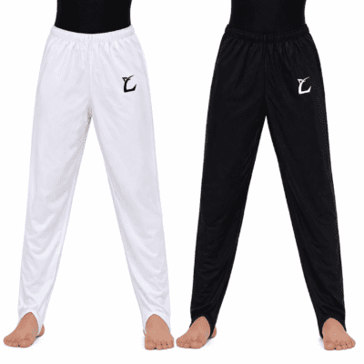 Boys/Mens Gymnastics Trampoline Pants Stirrups Longs trousers