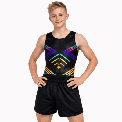 Unity Boys gymnastics Leotard Singlet Unitard