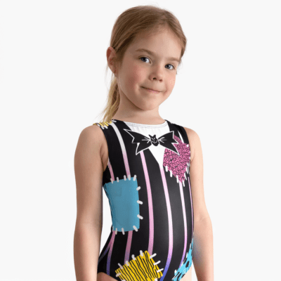 Nightmare Before Christmas Halloween girls gymnastics dance leotard