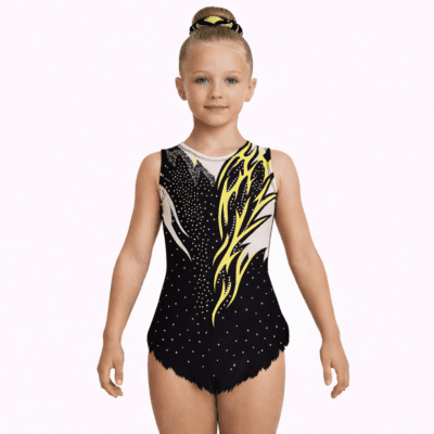 Tatsuya Girls Skirted Gymnastics Acro Competition leotard Rhythmic Aerobics