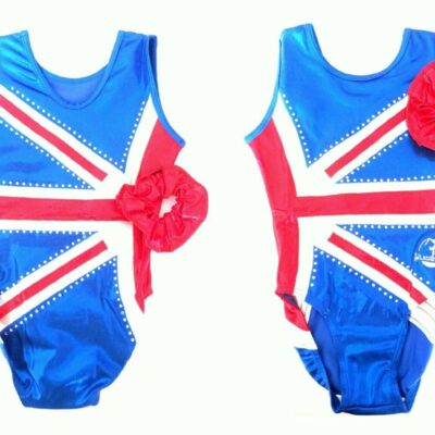 Bling on the Flag UK/GB Girls Gymnastics Dance leotard