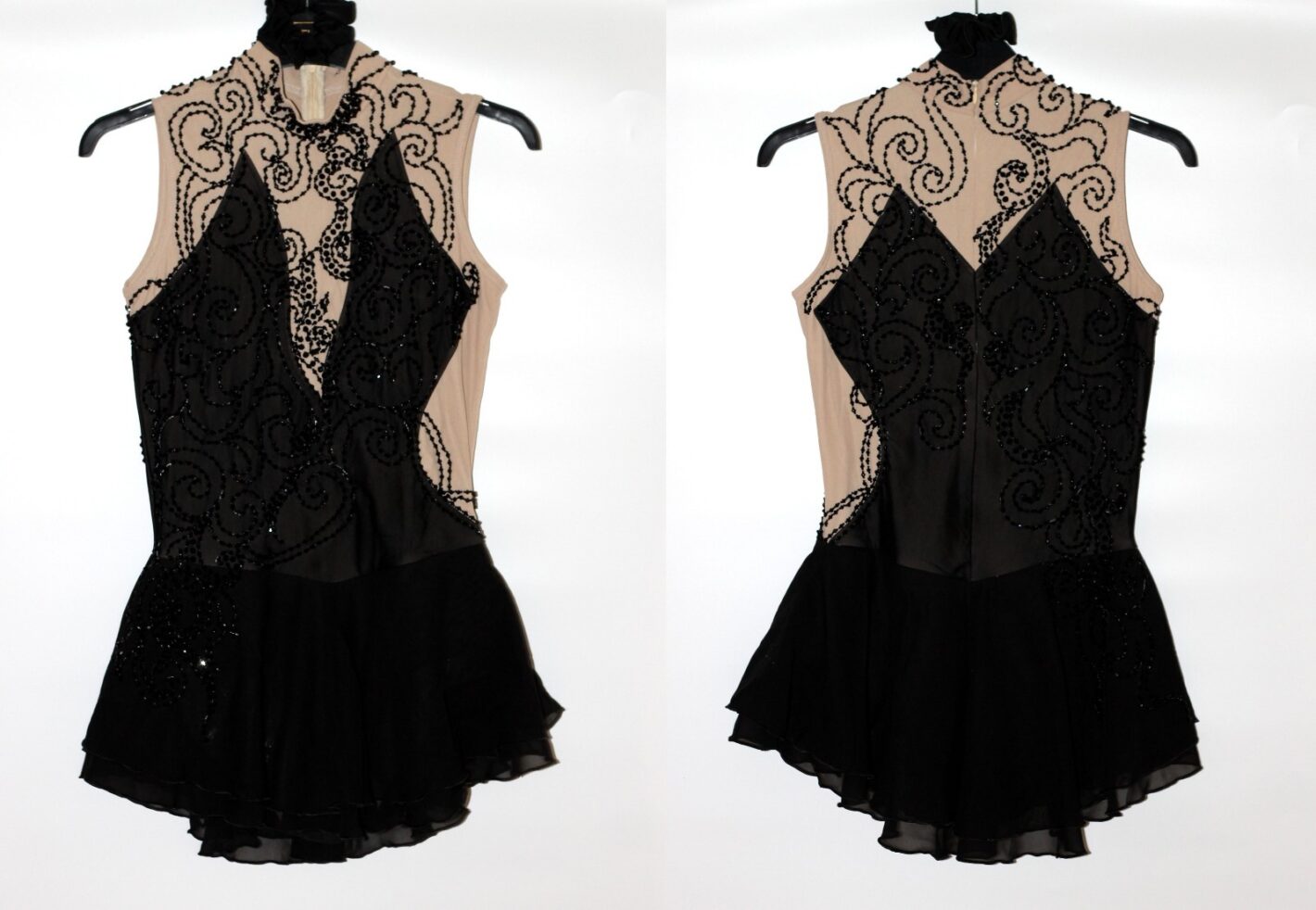32" Age 13+ Ice Figure Test Skating dress/Dance leotard Baton Twirling Costume - Image 2