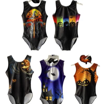 Halloween Leotard - Girls gymnastics - Choose style