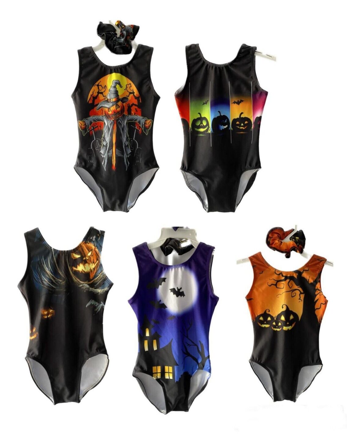 Halloween Leotard - Girls gymnastics - Choose style