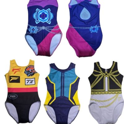 K-Pop Demon Hunters Inspired - Girls Gymnastics Leotard - Zoe, Mira Rumi