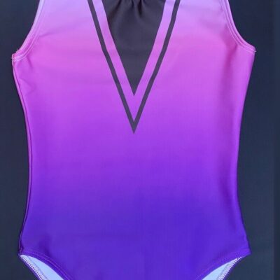 Purple Rain Boys gymnastics leotard - Matching shorts available