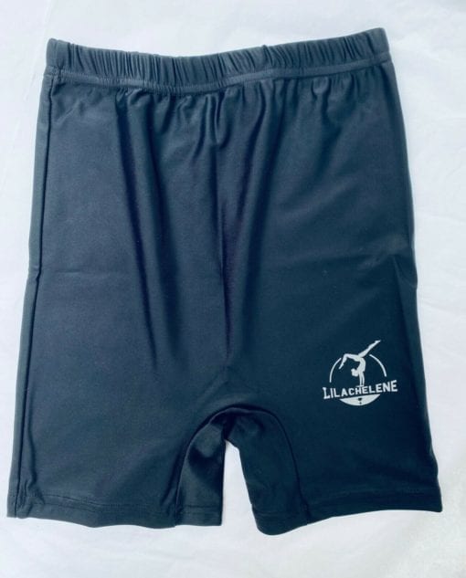 Black Lycra Cycling Cycle Bike Shorts High Waisted Lilachelene