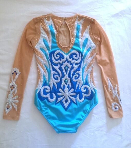 Acro Acrobatics Leotard Rhythmic Gymnastics Tap Costume Baton Twirling No skirt - Image 4