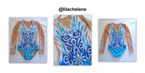 Acro Acrobatics Leotard Rhythmic Gymnastics Tap Costume Baton Twirling No skirt - Image 5