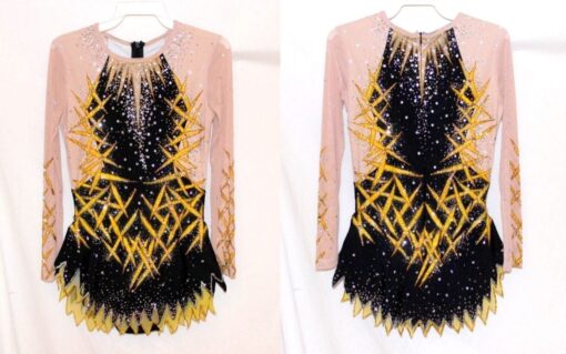 Acro/Rhythmic Gymnastics leotard/Ice skating dress/Tap/Dance costume/Twirling