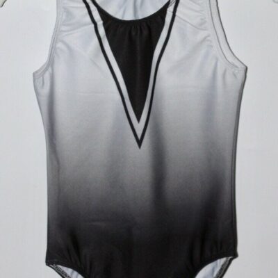 Black Rain Ombre Boys Gymnastics Leotard - Shorts also available
