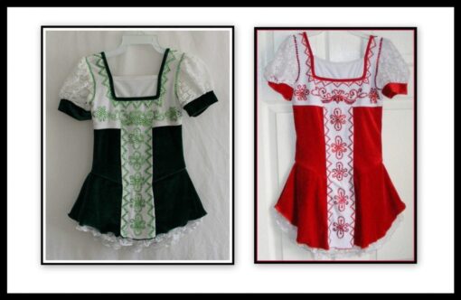 Ice Skating Dress Russian/Norwegian Twirling Dance costume/Tap Leotard Made2fit