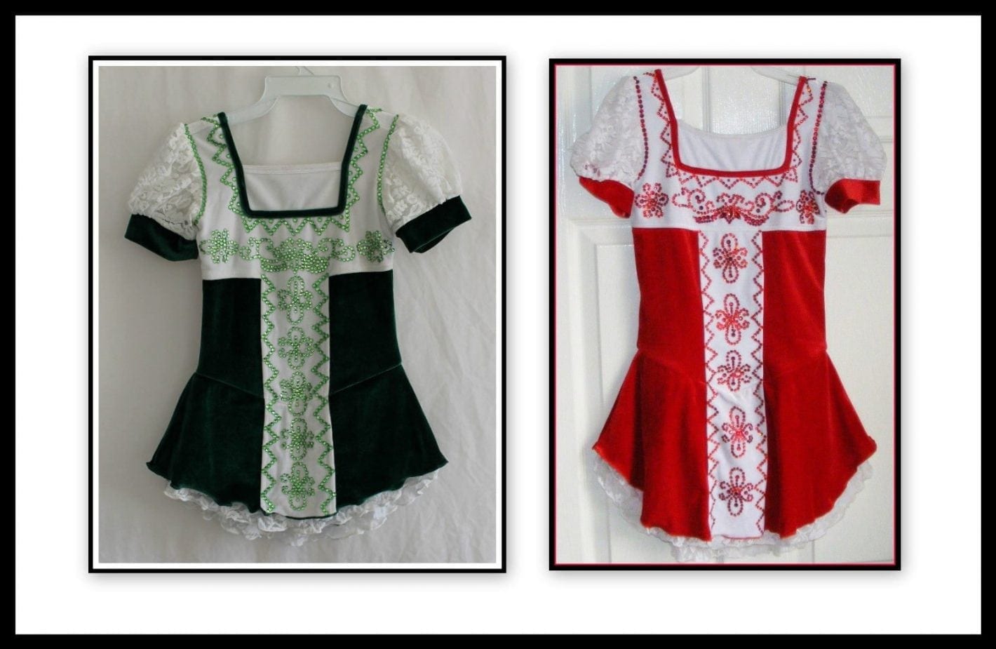 Ice Skating Dress Russian/Norwegian Twirling Dance costume/Tap Leotard Made2fit