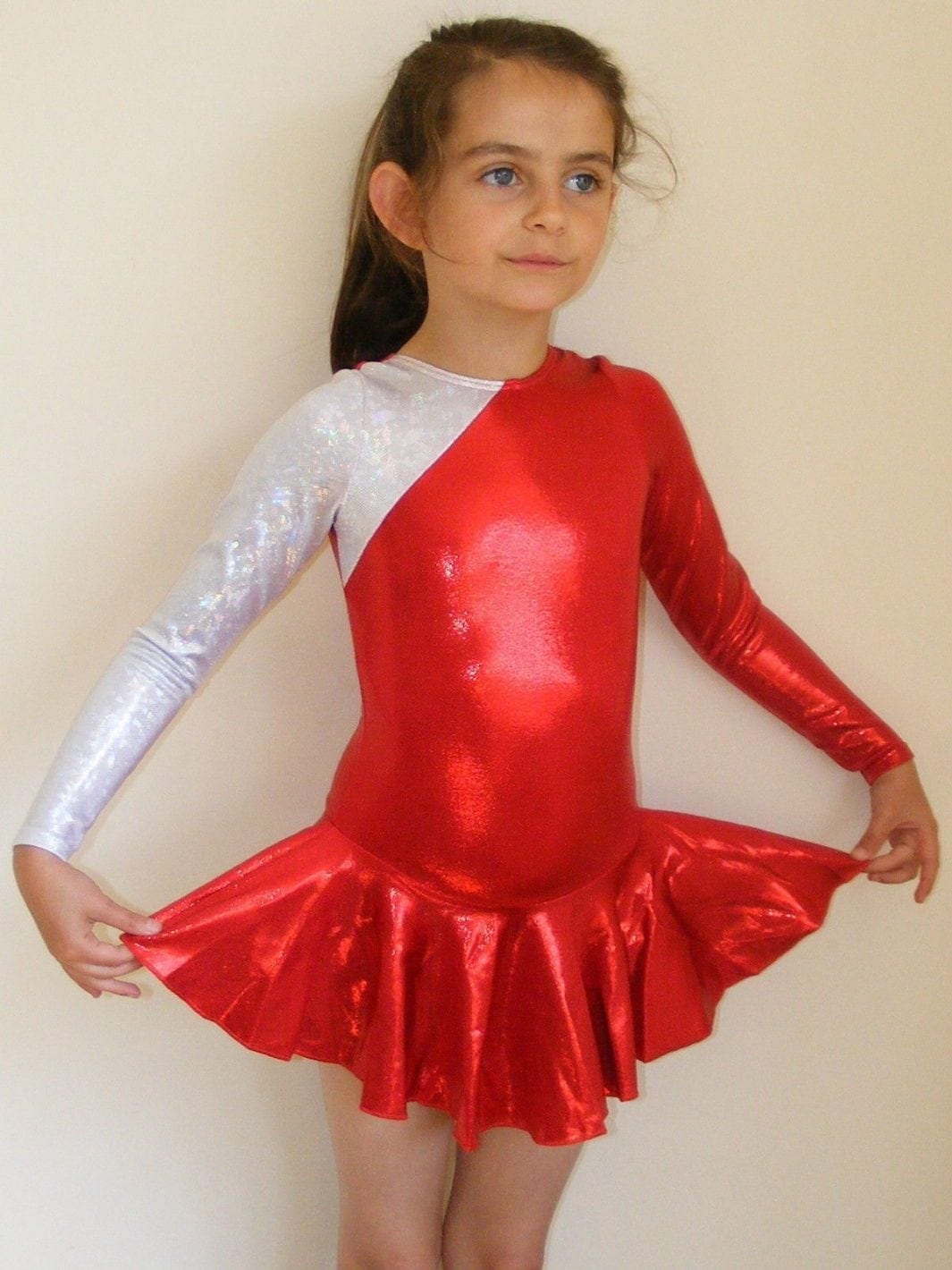 All Sizes/Colours Skating dress/Skirted-Leotard/Twirling Age 5/6/7/8/9/10/11/12 - Image 4