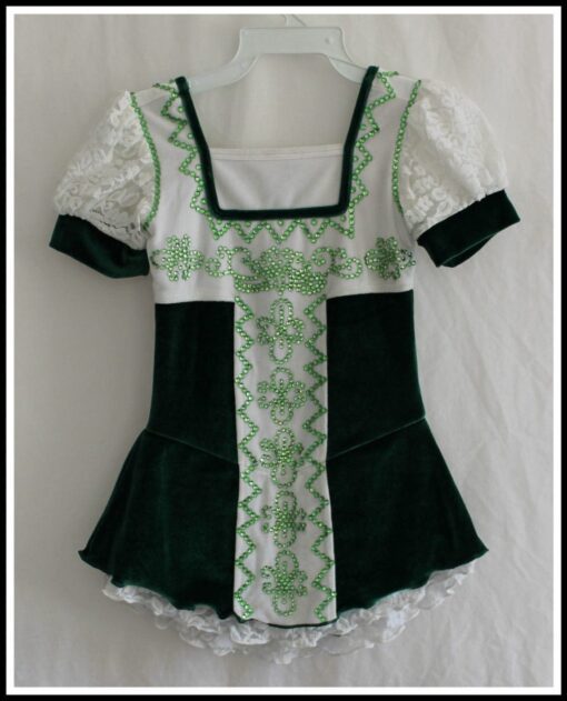 Ice Skating Dress Russian/Norwegian Twirling Dance costume/Tap Leotard Made2fit - Image 3