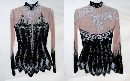 Acro/Rhythmic Gymnastics leotard/Ice skating dress/Tap/Dance costume/Twirling