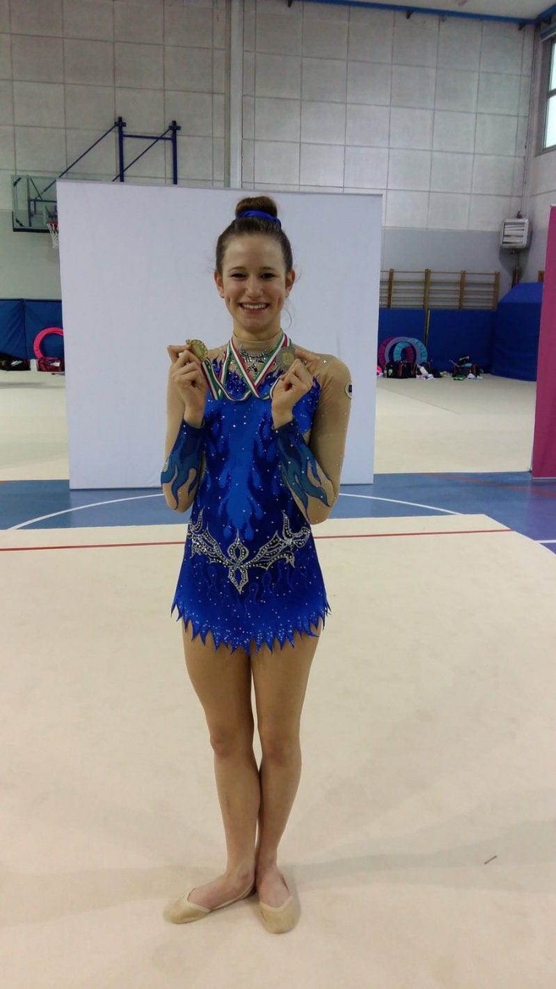 Rhythmic Gymnastics Leotard RG Acro/Ice skating dress Tap Costume Twirling Dance - Image 5