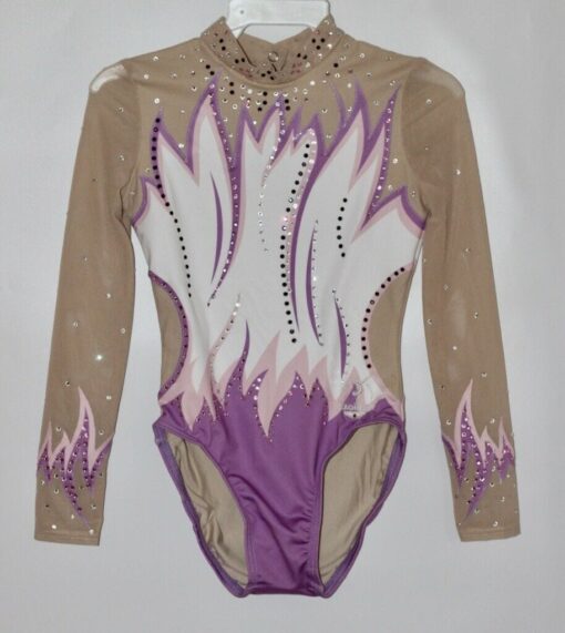 Stargazer Girls Gymnastics Acro Competition leotard Rhythmic Aerobics - Image 4