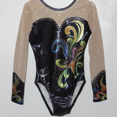 Competition girls gymnastics leotard Acrobatics/Aerobics/Artistic Size 30 CLA
