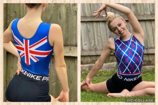 Jubilee UK/GB Girls Gymnastics leotard - Image 6