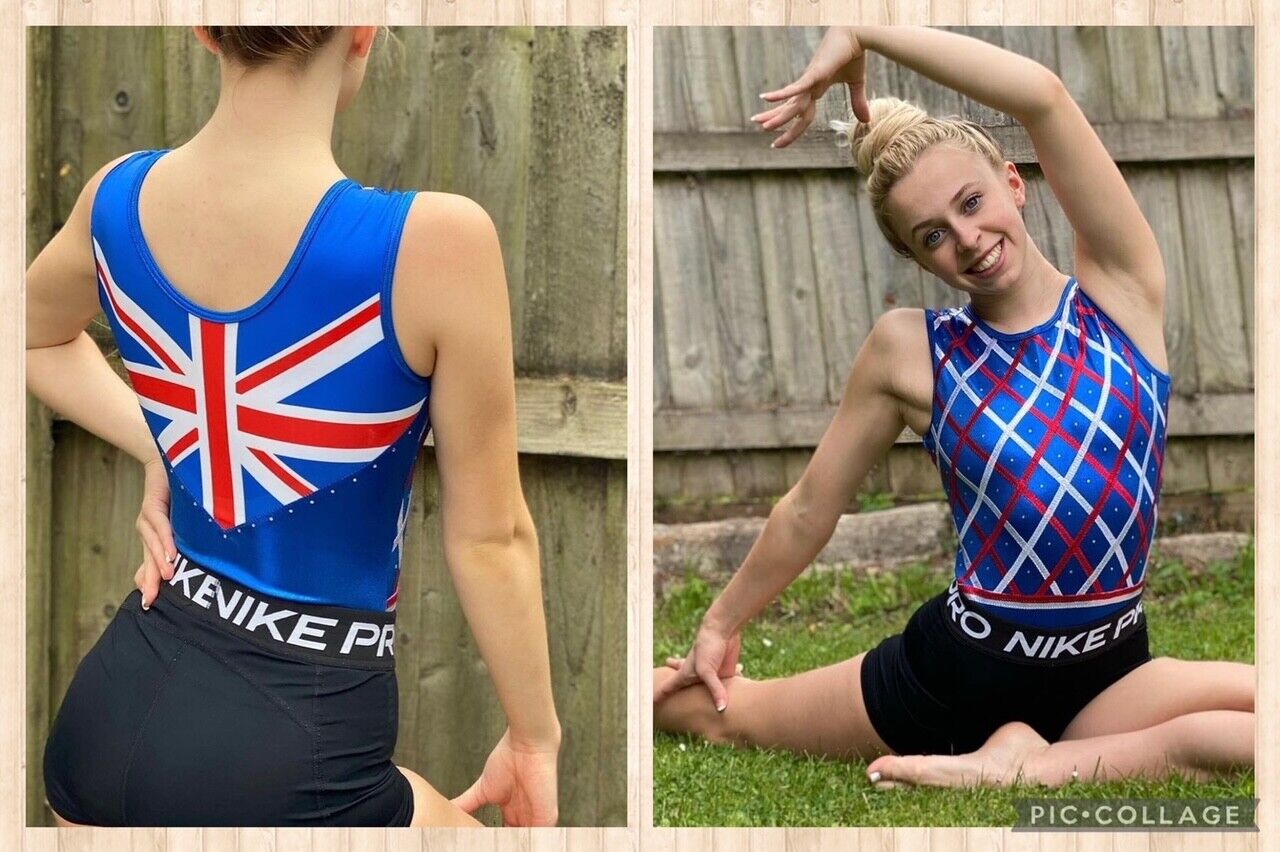 Jubilee UK/GB Girls Gymnastics leotard - Image 6