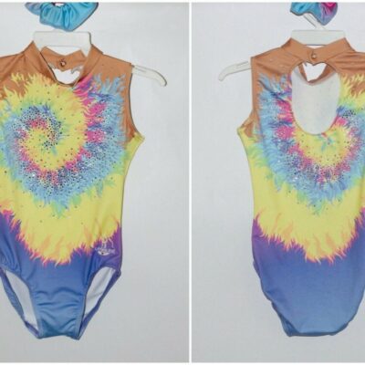 Spiro Acro Acrobatic Aerobics Girls Gymnastics Leotard Synchronised swimming
