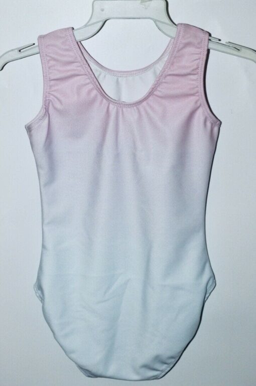 Daydream Girls gymnastics/dance leotard Baby Pink & Blue - Image 4