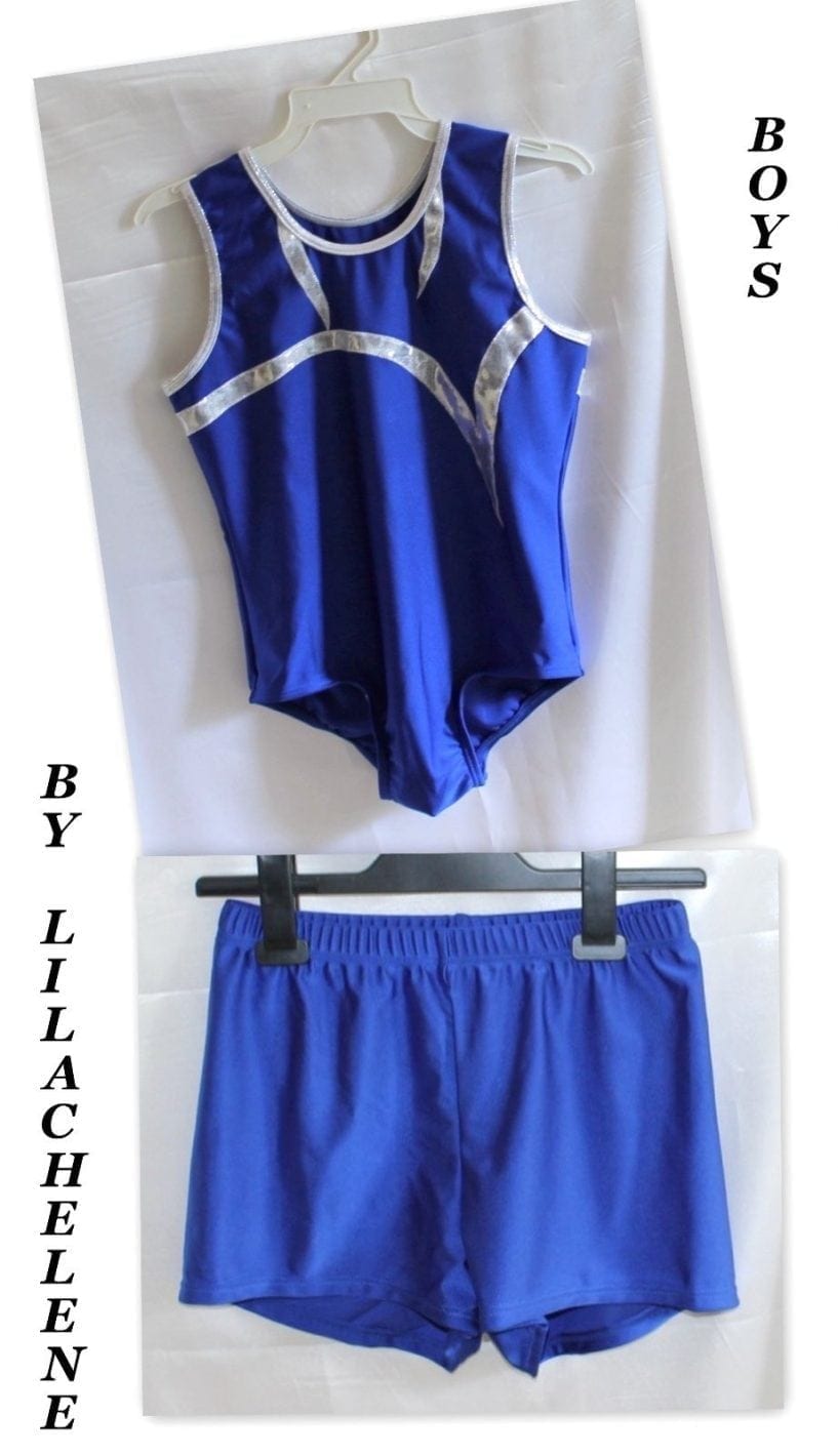 Fan-Tastic Boys Gymnastics Leotard & Shorts - Image 3