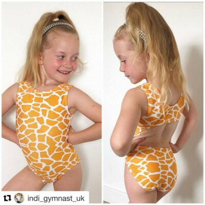 Giraffe Girls Gymnastics Leotard